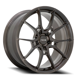 Niche T111 Kanan Wheel - 21x12 Brushed Candy Smoked Rim (5x120 Bolt Pattern, +57mm Offset, 70.7mm...