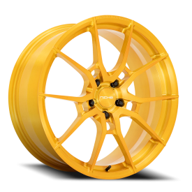 Niche T112 Kanan Wheel - 21x12 Brushed Candy Gold Rim (5x120 Bolt Pattern, +57mm Offset, 70.7mm H...