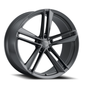 Ohm Lightning Wheel - 18x8.5 Gloss Gunmetal Rim (5x120 Bolt Pattern, +30mm Offset, 64.1mm Hub)