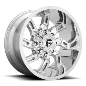 FUEL 1PC D746 CHROME - 20X9 - 6X5.5 BP, 1MM Offset (1 Wheel)