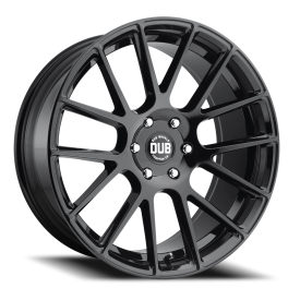 DUB 1PC S205 GLOSS BLACK - 22X9.5 - 6X135 BP, 30 MM Offset (1 Wheel)