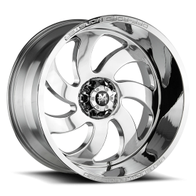Off-Road Monster M07 Wheel - 20x10 Chrome Rim (6x139.7 Bolt Pattern, -19mm Offset, 106.4mm Hub)