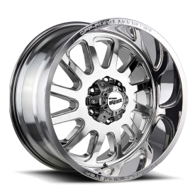 Off-Road Monster M17 Wheel - 20x10 Chrome Rim (5x127 Bolt Pattern, -19mm Offset, 78.1mm Hub)