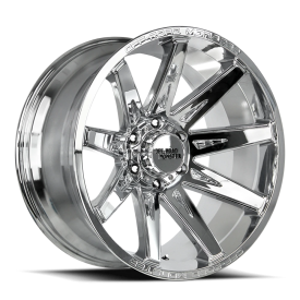 Off-Road Monster M25 Wheel - 20x10 Chrome Rim (6x135 Bolt Pattern, -19mm Offset, 87.1mm Hub)