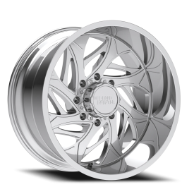 Off-Road Monster M28 Wheel - 20x10 Chrome Rim (8x170 Bolt Pattern, -19mm Offset, 125.2mm Hub)