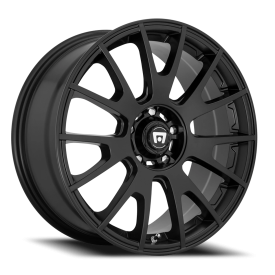 Motegi MR118 MS7 Wheel - 17x8 Matte Black Rim (5x114.3 Bolt Pattern, +32mm Offset, 72.6mm Hub)