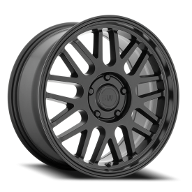 Motegi MR144 M9 Wheel - 16x7 Satin Black Rim (5x112 Bolt Pattern, +40mm Offset, 66.56mm Hub)