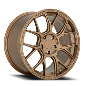 Motegi MR147 CM7 Wheel - 17x8 Matte Bronze Rim (5x120 Bolt Pattern, +38mm Offset, 74.1mm Hub)