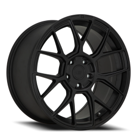 Motegi MR147 CM7 Wheel - 17x8 Satin Black Rim (5x110 Bolt Pattern, +38mm Offset, 72.6mm Hub)
