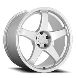 Motegi MR151 CS5 Wheel - 18x9.5 Hyper Silver Rim (5x100 Bolt Pattern, +40mm Offset, 56.15mm Hub)