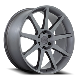 Status ST002 Mammoth Wheel - 22x9.5 Matte Anthracite Rim (5x114.3 Bolt Pattern, +30mm Offset, 72....