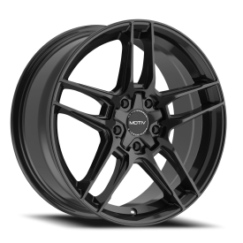Motiv 434B Matic Wheel - 18x7.5 Black Rim (5x100/110 Bolt Pattern, +40mm Offset, 73.1mm Hub)