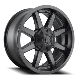 FUEL 1PC D436 SATIN BLACK - 18X9 - 6X135/5.5 BP, 20MM Offset (1 Wheel)