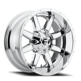 FUEL 1PC D536 CHROME PLATED - 18X9 - 6X120/5.5 BP, 19MM Offset (1 Wheel)
