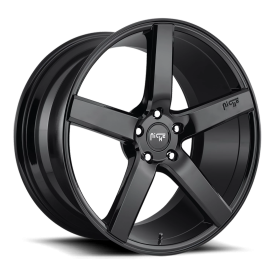 Niche 1PC M188 Gloss Black - 20X8.5 - 5X120 Bolt Pattern , 35 Offset