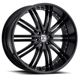 2Crave No.11 Wheel - 22x9.5 Satin Black Rim (5x115 Bolt Pattern, +15mm Offset, 78.3mm Hub)