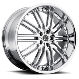 2Crave No.33 Wheel - 20x10 Chrome Rim (5x115 Bolt Pattern, +20mm Offset, 74.1mm Hub)