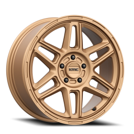 KMC KM716 Nomad Wheel - 18x8 Matte Bronze Rim (5x114.3 Bolt Pattern, +38mm Offset, 72.6mm Hub)