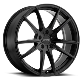 Petrol P0A Wheel - 17x8 Matte Black Rim (5x110 Bolt Pattern, +40mm Offset, 72.1mm Hub)
