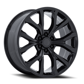 Performance Replicas PR230 Wheel - 24x10 Gloss Black Rim (6x135 Bolt Pattern, +31mm Offset, 87.1m...