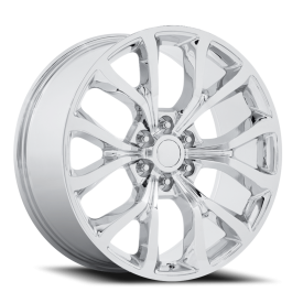 Performance Replicas PR230 Wheel - 24x10 Chrome Rim (6x135 Bolt Pattern, +31mm Offset, 87.1mm Hub...