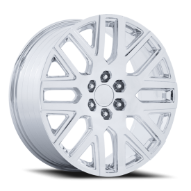 Performance Replicas PR231 Wheel - 24x10 Chrome Rim (6x139.7 Bolt Pattern, +31mm Offset, 78.1mm H...