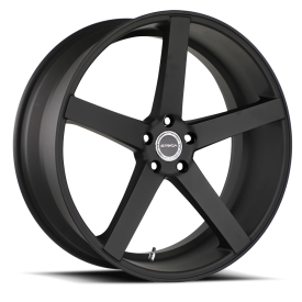 Strada S35 Perfetto Wheel - 28x10 Stealth Black Rim (6x139.7 Bolt Pattern, +24mm Offset, 87.1mm H...