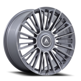 Asanti Black Label ABL-49 Premier AB049 Wheel - 26x10 Brushed Anthracite Rim (6x135/139.7 Bolt Pa...