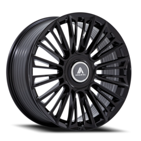 Asanti Black Label ABL-49 Premier AB049 Wheel - 26x10 Gloss Black Rim (6x135/139.7 Bolt Pattern, ...