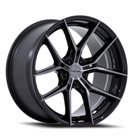 Niche NC279 Prodigy 5 NC279 Wheel - 18x8.5 Gloss Black w/ Dark Tinted Clear Rim (5x112 Bolt Patte...