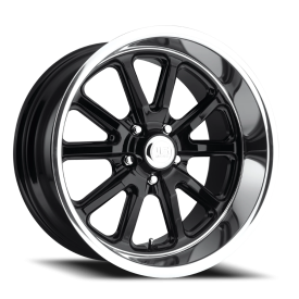 US Mags U121 Rambler Wheel - 22x11 Gloss Black Rim (5x127 Bolt Pattern, +18mm Offset, 78.1mm Hub)