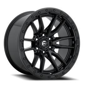 Fuel Rebel Wheels - Matte Black