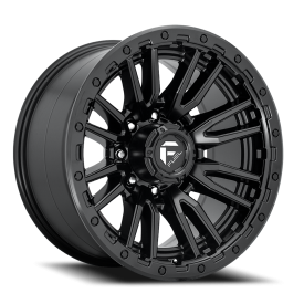 Fuel Rebel Wheels - Matte Black