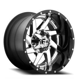 Fuel Renegade Wheels - Chrome / Gloss Black Lip