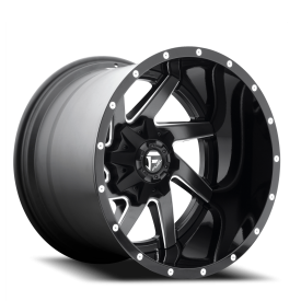 Fuel Renegade Wheels - Matte Black / Milled