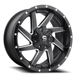 Fuel Renegade Wheels - Matte Black / Milled