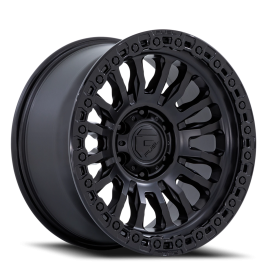 Fuel Rincon SBL FC857MB Wheels - Matte Black / Gloss Black Lip