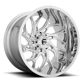 FUEL 1PC D740 CHROME - 20X10 - 6X5.5 BP, -18MM Offset (1 Wheel)
