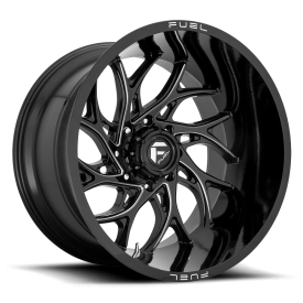 Fuel Runner Wheels - Gloss Black / Milled