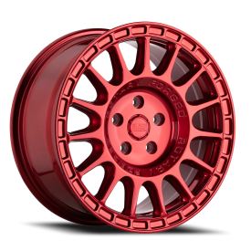 Black Rhino Sandstorm Wheel - 15x7 Candy Red Rim (5x100 Bolt Pattern, +15mm Offset, 56.1mm Hub)