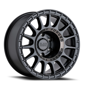 Black Rhino Sandstorm Wheel - 17x8 Semi Gloss Black w/ Machined Dark Tint Ring Rim (5x114.3 Bolt ...
