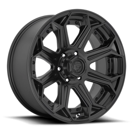 Fuel Siege Wheels - Matte Black