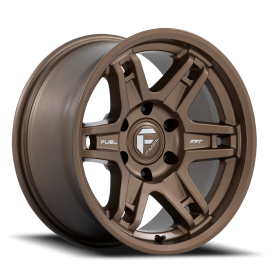 FUEL 1PC D837 MATTE BRONZE - 18X8.5 - 6X5.5 BP, -15MM Offset (1 Wheel)