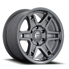 FUEL 1PC D838 MATTE GUNMETAL - 18X8.5 - 5X5.0 BP, 1MM Offset (1 Wheel)
