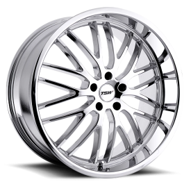 TSW Snetterton Wheel - 17x8 Chrome Rim (5x114.3 Bolt Pattern, +20mm Offset, 76.1mm Hub)