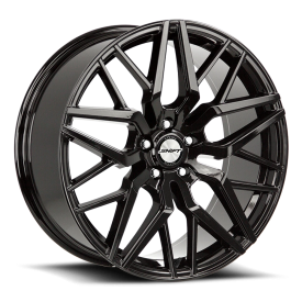 SHIFT H33 Spring Wheel - 22x9 Gloss Black Rim (5x120 Bolt Pattern, +25mm Offset, 74.1mm Hub)
