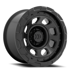 XD XD861 Storm Wheel - 20x9 Satin Black Rim (6x135 Bolt Pattern, 0mm Offset, 87.1mm Hub)