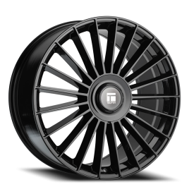 Touren TR10 3610 Wheel - 22x9 Gloss Black Rim (5x112/120 Bolt Pattern, +35mm Offset, 74.1mm Hub)