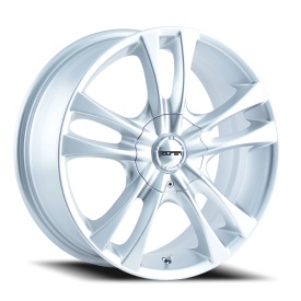 Touren TR22 3222 Wheel - 17x7 Gloss Hyper Silver Rim (5x100/114.3 Bolt Pattern, +40mm Offset, 72....