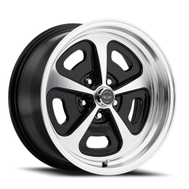 American Racing VN501 500 Mono Cast Wheel - 15x7 Gloss Black w/ Machined Rim (5x114.3 Bolt Patter...